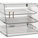 Pastry Display Case Wutfly 3 Tray Countertop PDC 3 21x17.75x16.5in-0