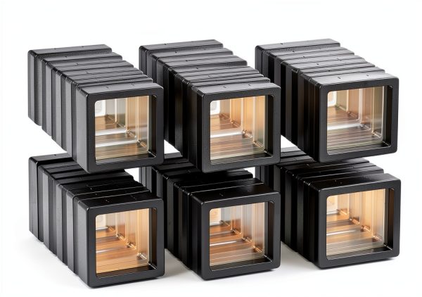 3D Floating Display Case EupHHonycs 60pcs Coin Frame Black ABS 2.8in-0