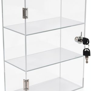Acrylic Display Case DuvinDD Countertop Cabinet with Lock-0
