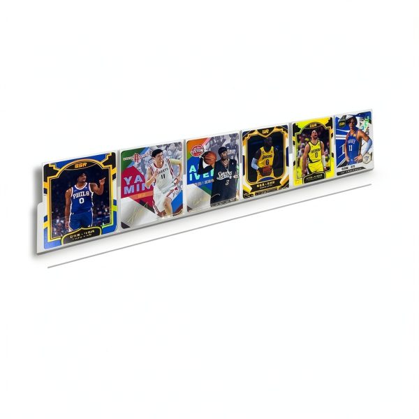 Enklogic PET WallMount Card Display Case 15 Shelf for 90 Sleeved Cards-1