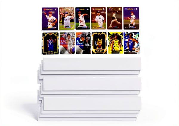 Enklogic PET WallMount Card Display Case 15 Shelf for 90 Sleeved Cards-0